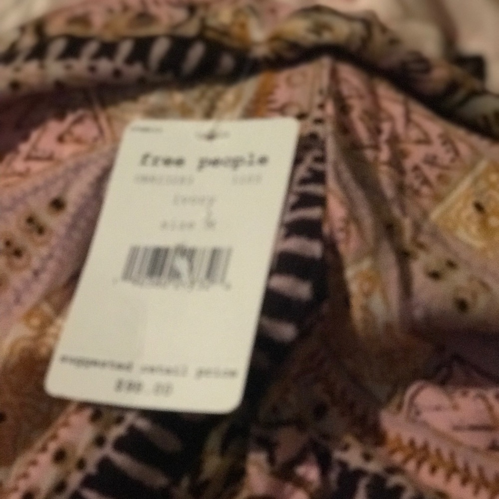Free People Steal The Sun Printed Tunic, M - NWT - Picture 5 of 5